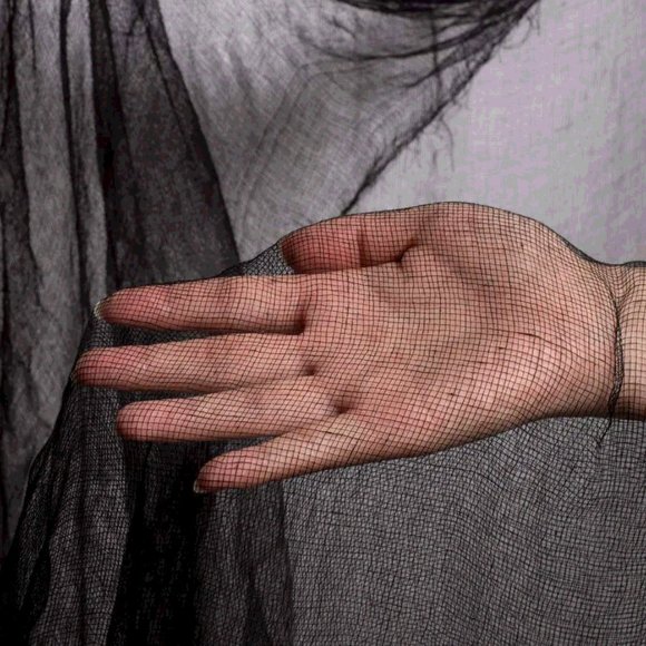 Halloween Black Creepy Cloth 276 x 87 inch Spooky Halloween Decoration - Picture 6 of 6